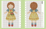 My Cross Stitch Doll: Fun and easy patterns for over 20 cross-stitched dolls WoodArtSupply