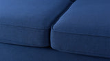 Jennifer Taylor Home Ramsey Camelback Sofa, Dark Sapphire Blue Jennifer Taylor Home