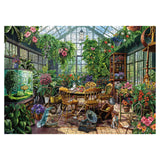 Flower Plant Garden Puzzle 1000 Pieces for Adults, Spring Greenhouse Jigsaw Puzzle Botanical, Colorful Floral Puzzle BBOLDIN