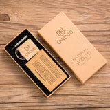 LeeEv Mens Light Weight Unique Wood Watch, Uwood Series Handmade Sandalwood Analog Quartz Vintage Roman Number Natural Wooden Wristwatch LeeEv