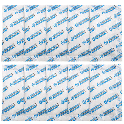 Wisesorb Silica Gel Packets, 20 Gram 15 Packs Dessicant Packets for Storage, Pure and Safe Silica Gel Desiccant Packs, Humidity Packs