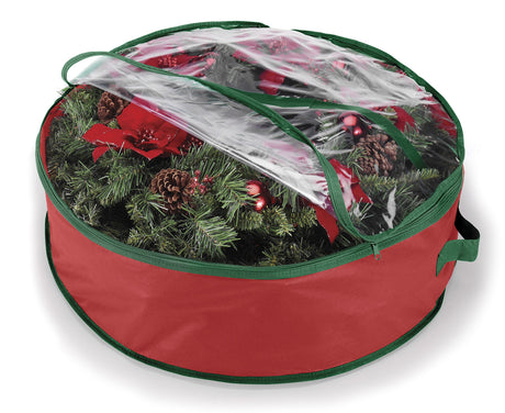 Whitmor Wreath and Garland Bag for 30-Inch Wreaths Whitmor