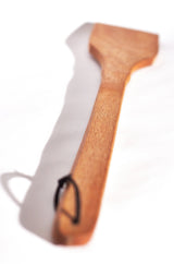 ECOSALL Large Wooden Spoon - 18-inch Heavy Duty Cajun Stir Paddle for Cooking in Big Pots & Wall Décor - Big Spoon For Brewing, Grill, Mixing, Stirring - Solid Natural Hard Wood Long Spatula. ECOSALL