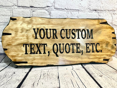 Benchmark Signs And Gifts Custom Wood Sign Wooden Carved Cabin Signs Custom Wooden Sign Rustic Home Personalized Sign Personalized Cabin Sign Benchmark Signs And Gifts