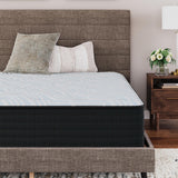 Signature Design by Ashley Twin Size Palisades 14 Inch Plush Hybrid Mattress with Quick Response Gel Memory Foam, Fiberglass Free, Mattress In A Box Signature Design by Ashley