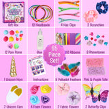 B Me Headband Making Kit - DIY 16 Unique Girls Hair Accessories with 60+ Craft Supplies - Arts & Crafts Gifts for Ages 5-12 Creative Kids