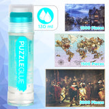 Darice Jigsaw Puzzle Glue Clear, Easy-On Applicator Head, Quick-Drying Pack of 2 Non-Toxic Jigsaw Puzzle Saver Glue for 1000/1500/3000 Piece Puzzles - 130ml X2 Bottle Darice