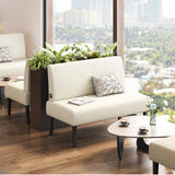 Yaheetech Small Mini Sofa Couch Armless Loveseat Futon for Bedroom, Corduroy Fabric & Easy Assembly, for Small Spaces Living Room,Dorm,Office,Apartment, Beige Yaheetech