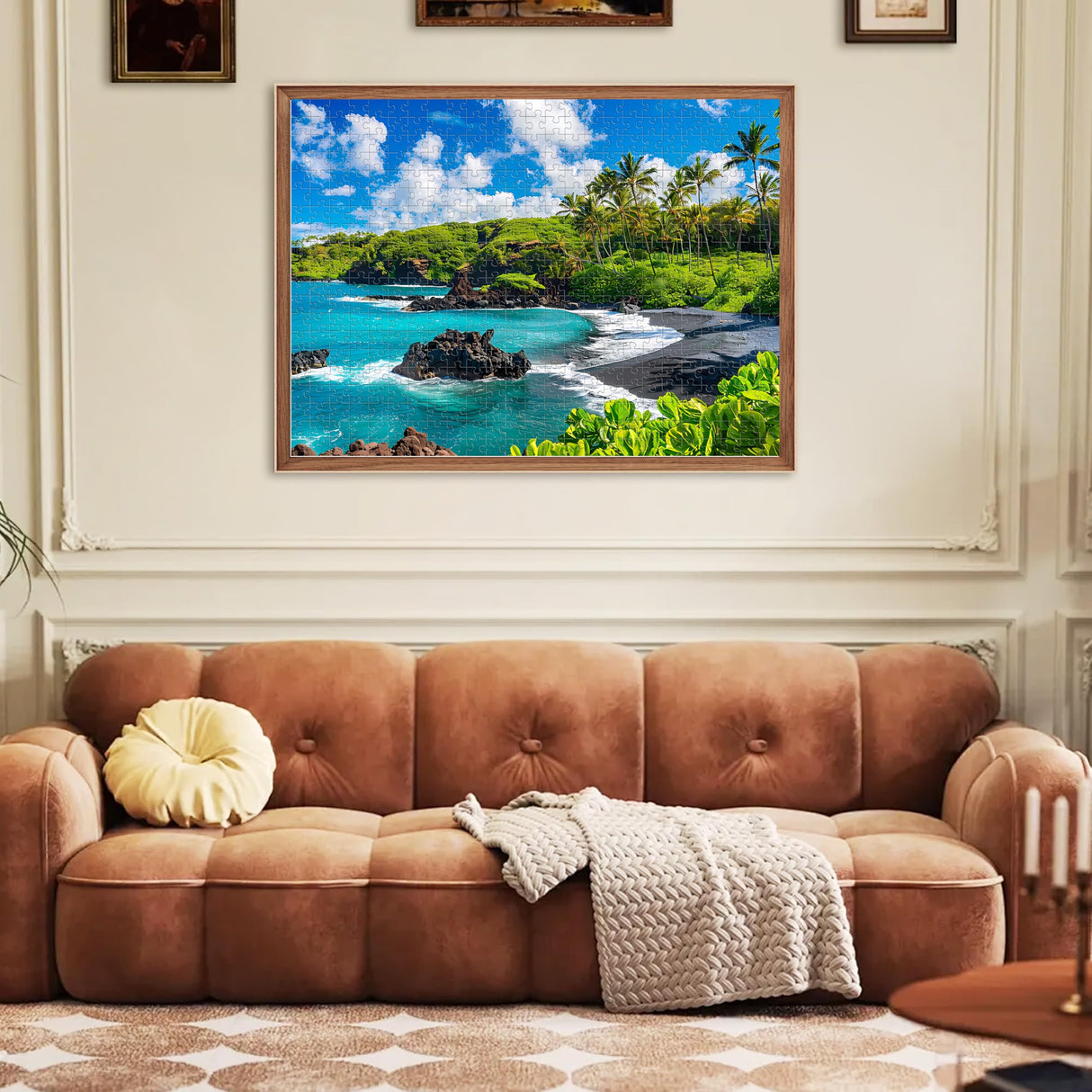 500 Piece Puzzles for Adults, Beach Jigsaw Puzzles 500 Pieces, Seaside Puzzles 500 Pieces for Adults, Ocean Jigsaw Puzzles, Funny Challenging Puzzles, Great Gift for Family Friends, 21 x 15 in Jeacirio