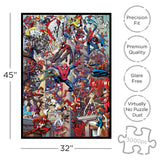 AQUARIUS Marvel Spider-Man Heroes Puzzle (3000 Piece Jigsaw Puzzle) - Officially Licensed Marvel Comics Merchandise & Collectibles - Glare Free - Precision Fit - 32x45 Inches AQUARIUS
