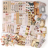 200 Pieces Vintage Scrapbook Supplies Pack for Junk Journal Planners DIY Paper Stickers Vintage Ephemera Pack Decoupage for Art Journaling Bullet Craft Notebooks Collage Aesthetic Gifts (Plant) EWPJDK