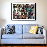 Think2Master Funny Cats 1000 Pieces Jigsaw Puzzle Featuring heartwarming Kittens and Cats. Fun for Teens, Seniors & Families. Great Gift for Kids Ages 13+ Size: 26.8” x 18.9” THINK2MASTER