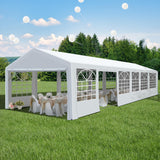 Raysfung 20' x 40' Party Tent Heavy Duty, Wedding Tent with Removable Sidewalls, Outdoor Gazebo Event Shelters Canopy for Birthday Party Raysfung