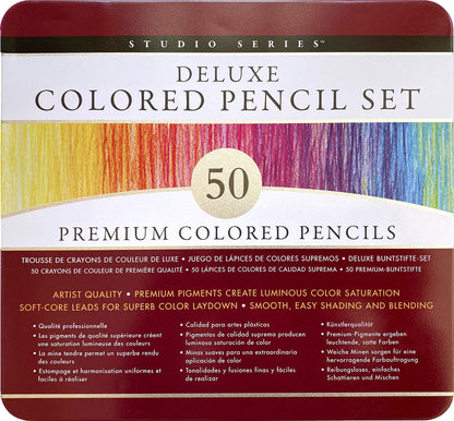 Studio Series Deluxe Colored Pencil Set (Set of 50)