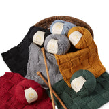 GISIMO 100% Merino Wool Yarn, 6-Ply Luxurious and Soft Yarn for Hand Knitting & Crocheting, 1.76 OZ/50g, 127 yds/116 Meters (Green, 1 Ball) Gisimo