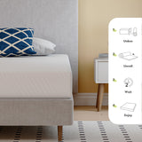 Twin Mattress in a Box, 6 inch Mattresses for Kids Bed Single Size Daybed Individual Bunk, Memory Foam Medium Firm MLILY