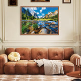 Nature Puzzle for Adult 500 Piece Puzzle Mountain Lake Landscape Puzzle Scenery, Jigsaw Puzzles Scenic, Art Home Decor DIY Funny Challenging Puzzle Game Toy for Mom, Wife, Friend Jeacirio