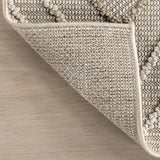 nuLOOM Aviana Transitional Geometric Area Rug, 5x8, Aviana Beige nuLOOM