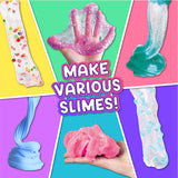 4 LB Huge Glassy Clear Slime Bucket Toy for Kids, FunKidz 64 FL OZ Premade Big Crystal Slime Pack Gift with 29 Sets Add-ins Jumbo Slime Kit for Girls Boys Party Present FUN KIDZ