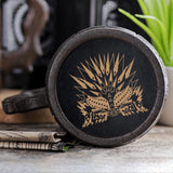 Ruiner Nergigante Beer Mug Monster Hunter Iceborne Wooden Beer Stein MHW Gamer Mug Gift Boyfriend Personalized Anniversary Christmas Birthday Gifts For Gamer Husband Beer Steins Beer Tankard 17oz K433 WoodWithMood