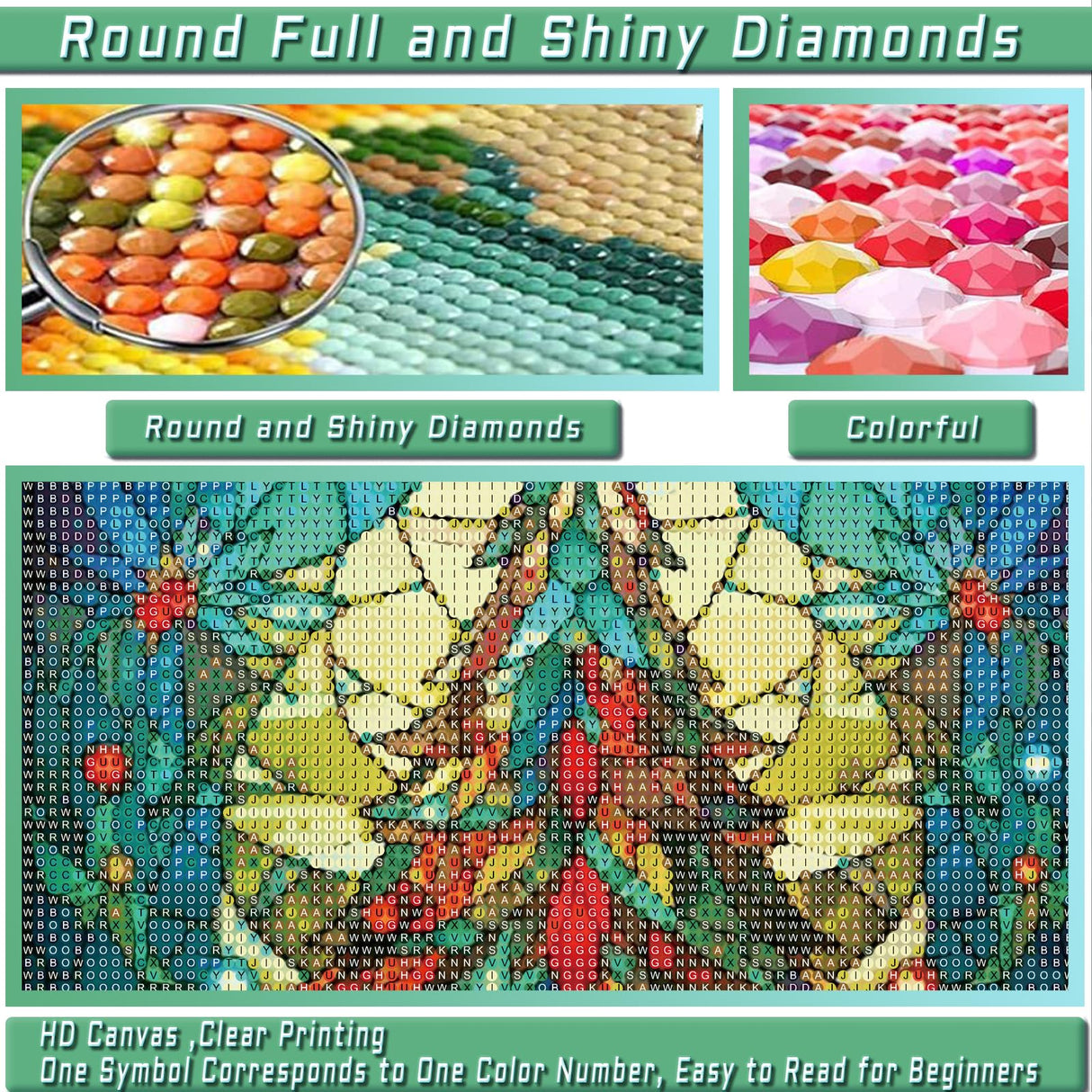 KICHANG Christmas Tree Diamond Painting Kits 5D Diamond Painting,DIY Diamond Art Diamond Painting Kits for Adults,Round Full Drill Diamond,Diamond Dots Diamond Art Kits for Home Decor Gift-12x12inch KICHANG