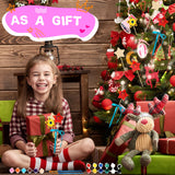 122 Pcs Unfinished Star Princess Fairy Wands Kit Make Your Own Princess Wand DIY Art Craft Magical Wand Include 48 Star Wooden Fairy Wands 24 Gem Stickers 48 Ribbons 12 Markers for Kids Party Supplies Feradny