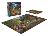 Ceaco - Thomas Kinkade - Disney - Mickey and Minnie Halloween Fun - 1000 Piece Jigsaw Puzzle Ceaco