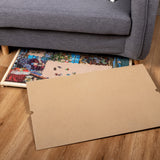 Lavievert Adjustable Jigsaw Puzzle Board with Wooden Cover, 5-Tilting-Angle Puzzle Easel for Adults, Portable Puzzle Table with Non-Slip Surface for Games Up to 1000 Pieces LAVIEVERT