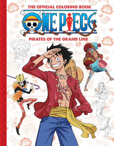 One Piece: Official Crew Coloring Collection: Pirates of the Grand Line | The Perfect Stocking Stuffer!
