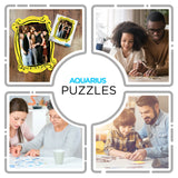 AQUARIUS Friends Water Fountain Puzzle (1000 Piece Jigsaw Puzzle) - Glare Free - Precision Fit - Officially Licensed Friends Merchandise & Collectibles - 20 x 28 Inches AQUARIUS