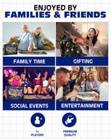 USA License Plate Map 1000 Piece Jigsaw Puzzle in the Shape of the US - 31 inches long - Cool Wall Art TDC Games