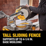 Dewalt DWS713R 120V 15 Amp Brushed Single Bevel 10 in. Corded Compound Miter Saw (Renewed) DEWALT