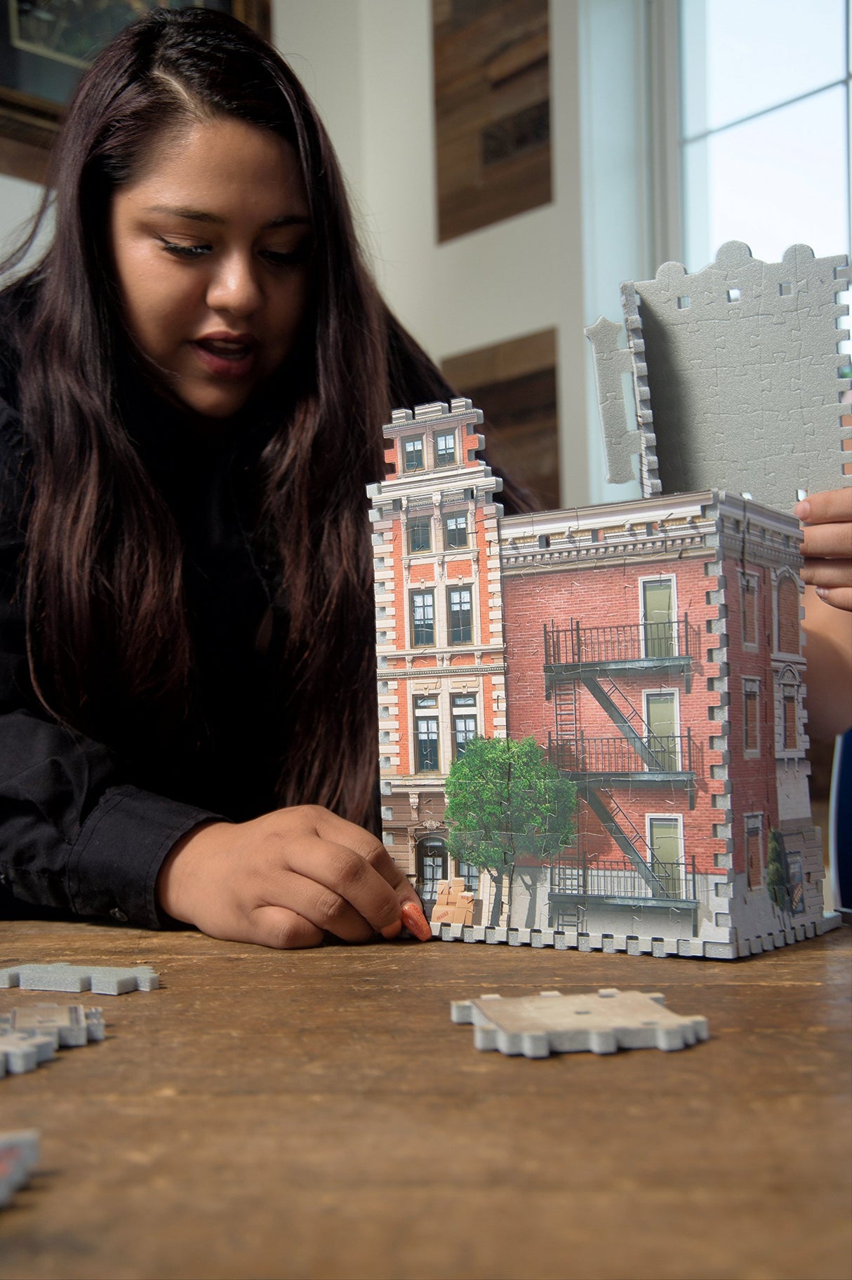 WREBBIT 3D Urbania Collection Café 3D Jigsaw Puzzle (285 Pieces) (W3D-0503) Wrebbit3D