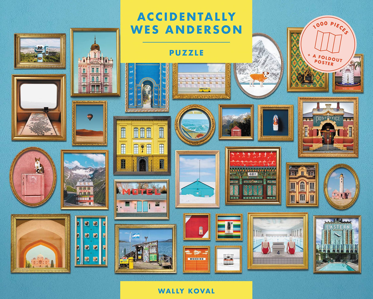 Accidentally Wes Anderson Puzzle: 1000 Piece Puzzle Voracious
