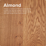 Rubio Monocoat Wood Stain & Finish 65 ft² - Almond | Oil Plus 2C | Quick-Dry, Eco-Friendly Linseed Wood Oil for Indoor Use, Includes Accelerator (Part B) | Protector | 130 ml Rubio Monocoat