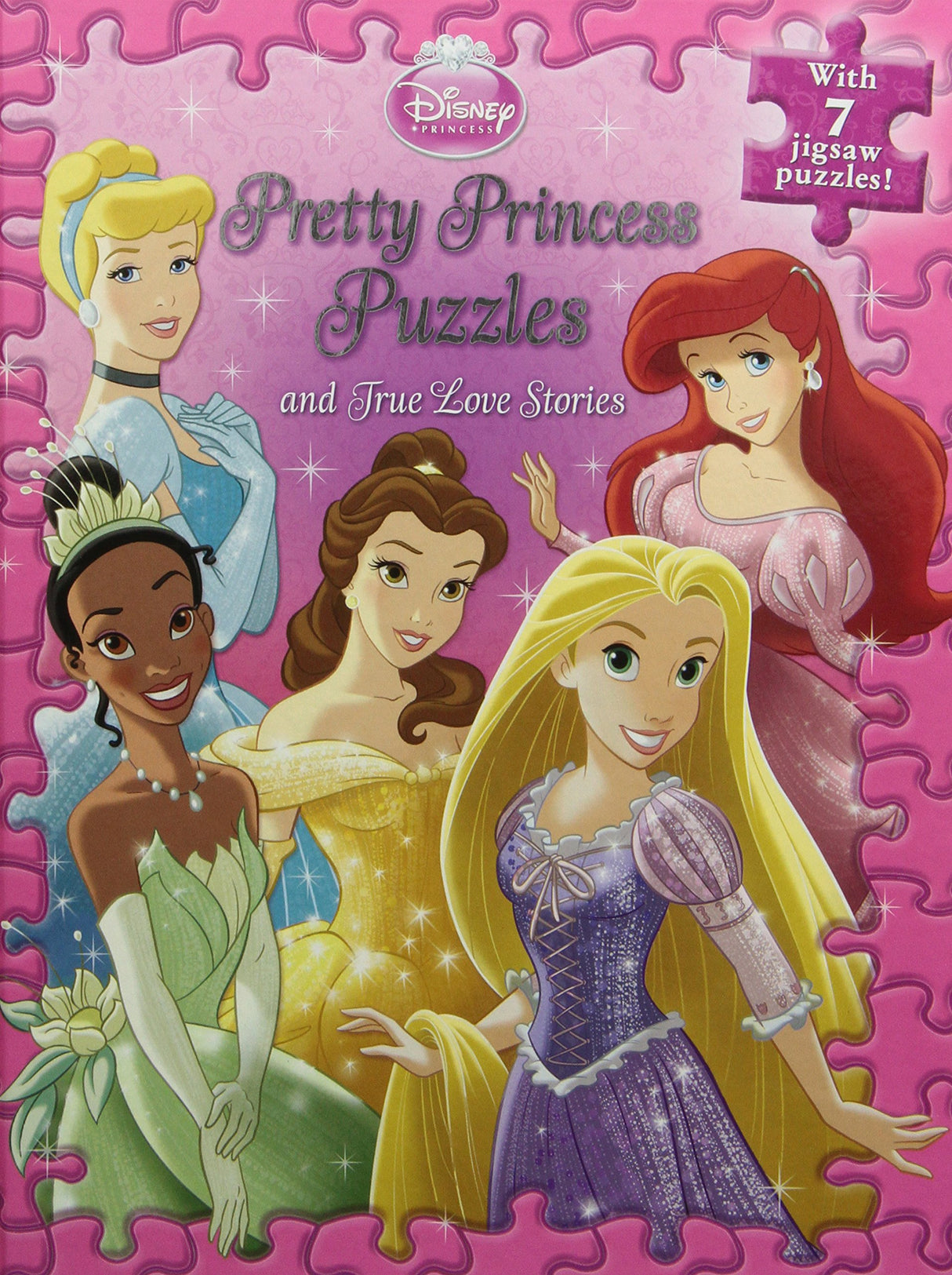 Disney Princess: Pretty Princess Puzzles (Jigsaw Puzzle Book, A) Disney