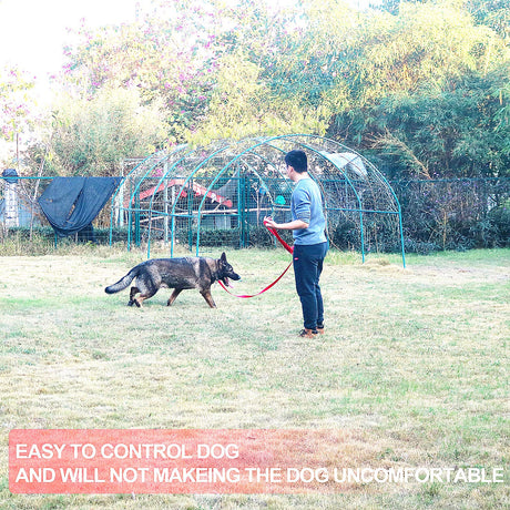 Siumouhoi Dog/Puppy Obedience Recall Training Agility Lead- 15 ft 20 ft 30 ft 40 ft 50 ft Long Leash -for Training Leash, Extended Rope for Training. (20Feet, Black) Siumouhoi
