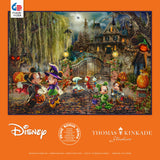 Ceaco - Thomas Kinkade - Disney - Mickey and Minnie Halloween Fun - 1000 Piece Jigsaw Puzzle Ceaco