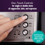 Mr. Coffee Espresso and Cappuccino Machine, Stainless Steel, Programmable Coffee Maker with Automatic Milk Frother, 15-Bar Pump, Ideal for Home Baristas Mr. Coffee