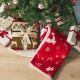 PAVILIA Premium Christmas Blanket Sherpa Fleece Throw| Plush Christmas Decoration, Reindeer, Cozy Reversible Winter Holiday Cabin Blanket for Sofa Couch 50x60 PAVILIA