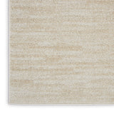 Nourison Home Essentials Indoor/Outdoor Ivory Beige 6' x 9' Area Rug, Easy Cleaning, Non Shedding, Bed Room, Living Room, Dining Room, Backyard, Deck, Patio (6x9) Nourison