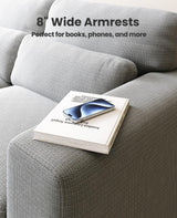 Amada 65" Loveseat Sofa, 2 Seater Couch with Deep Seats and Wide Armrests for Living Room, Comfy Couch with Removable Washable Covers, Easy Assembly AMADA HOMEFURNISHING