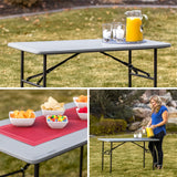 Lifetime 4-Foot Essential Folding Table Lifetime