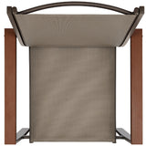 Best Choice Products 4-Piece Outdoor Textilene Patio Conversation Set, Backyard Furniture w/Loveseat, Coffee Table, Steel Frame - Brown/Brown Best Choice Products