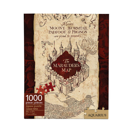 Aquarius Harry Potter Marauders Map 1000 Piece Puzzle AQUARIUS