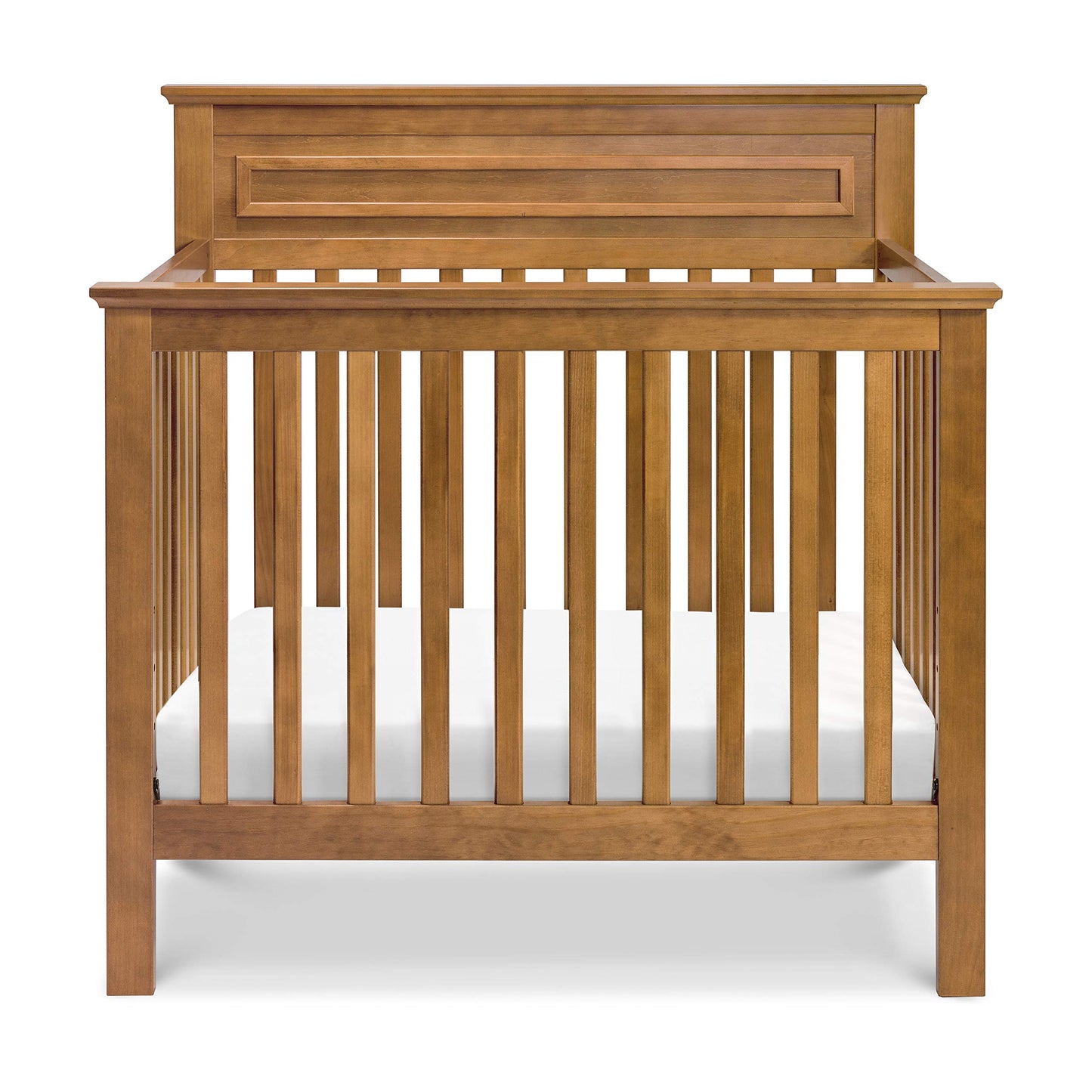 DaVinci Autumn 4-in-1 Convertible Mini Crib in Chestnut, Greenguard Gold Certified