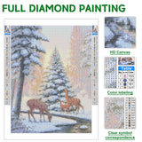 DIY Diamond Painting Kits Glowing Lion - 5D Animals Art Full Drill Crystal Rhinestone Embroidery Craft Kits for Bedroom Decor Gifts - 12x16inch Snuqevc