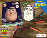 Toy Story Disney 4 Coloring & Activity Book with Mask 44640, Bendon Bendon