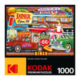 RoseArt - Kodak Premium - 50's Diner - 1000 Piece Jigsaw Puzzle for Adults RoseArt