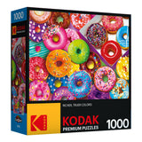 RoseArt - Kodak Premium - I Love Donuts - 1000 Piece Jigsaw Puzzle for Adults RoseArt